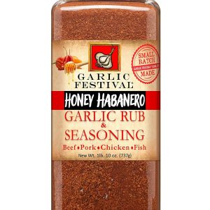 Seasoning Honey Habanero Garlic Rub & Seasoning Garlic Festival Foods