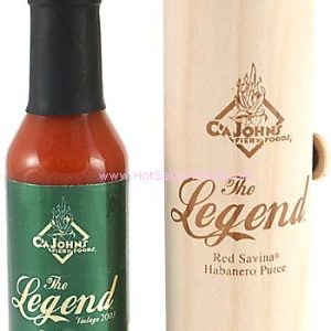 The Legend Hot Sauce Signed and # Collectors, 5oz.