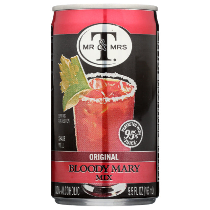 Mr & Mrs T – Can Mixer Bloody Mary, 5.5 Oz – Pack of 24