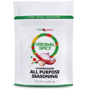 POKS Spices Original Spicy Cayenne-Based West African Seasoning – 25 x 2oz