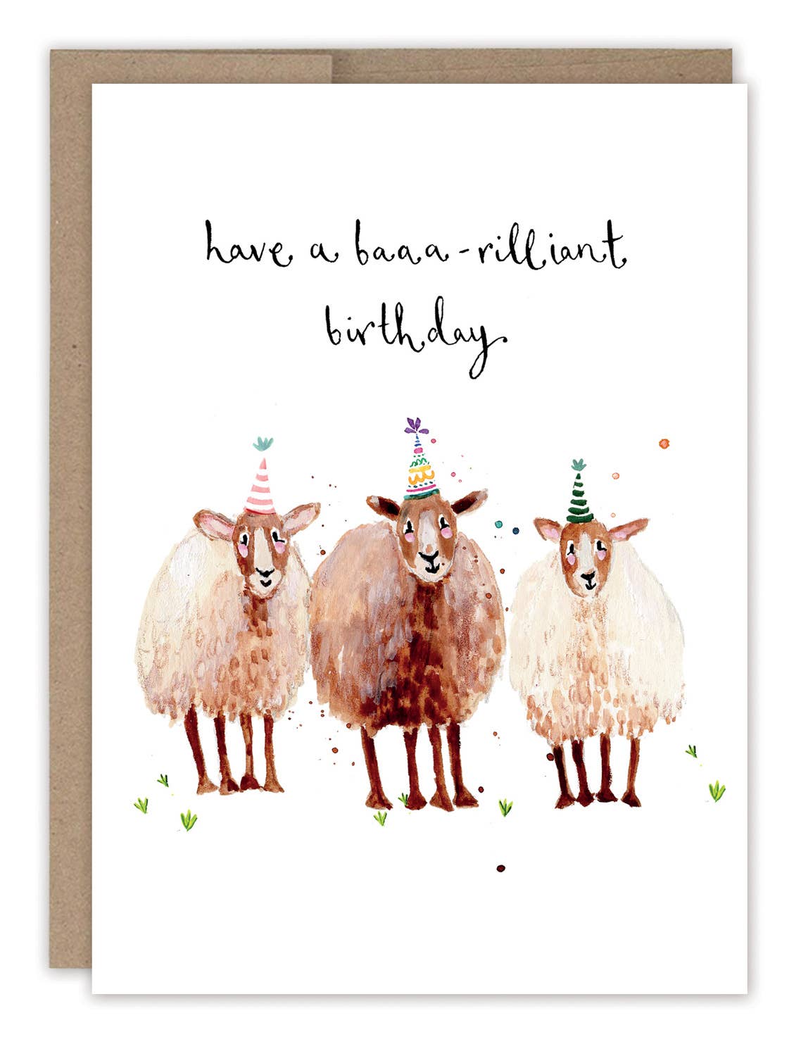 Biely & Shoaf – Sheep Baaa-rilliant Birthday Card