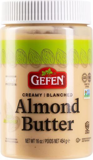 Gefen Raw Blanched Almond Butter, 16 oz.