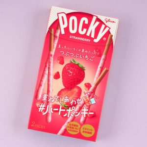 Pocky Biscuit Sticks – Chunky Strawberry Chocolate