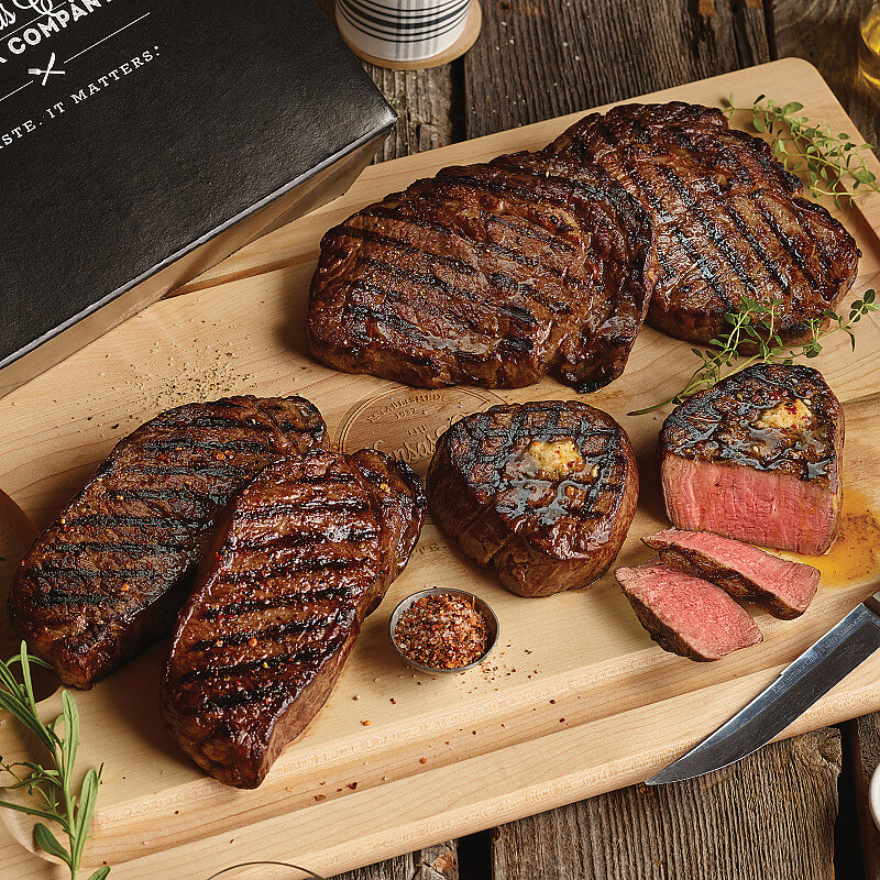 Classic Steak Sampler Gift Box