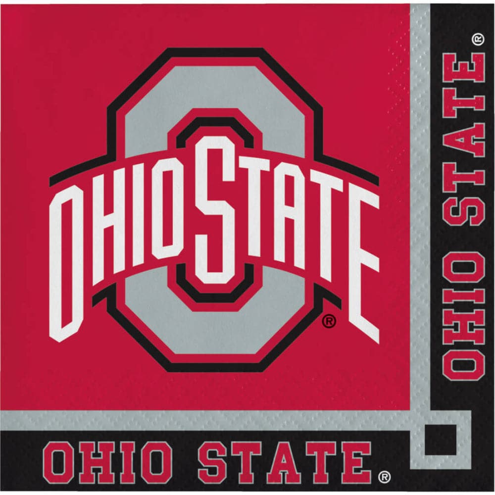 Creative Converting – Ohio State Beverage Napkin