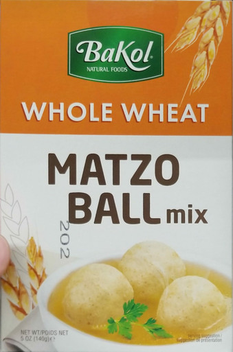 Bakol Whole Wheat Matzo Ball Mix, 5 oz