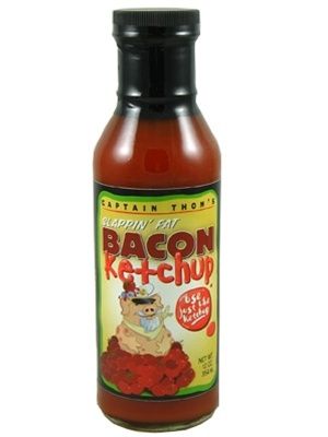 Slappin’ Fat Bacon Ketchup, 12oz.