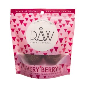 Very Berry RAW Bliss Balls – 20 x 1 bag (2 oz)