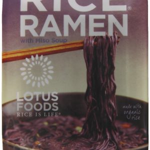 Lotus Foods Ramen Organic Forbidden Rice with Miso Soup 2.8 Oz | Pack of 10 – Buy Now