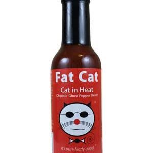 Fat Cat Cat in Heat Hot Sauce, 5oz.