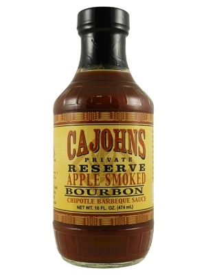 CaJohn’s Applewood Smoked Bourbon Chipotle Barbecue Sauce