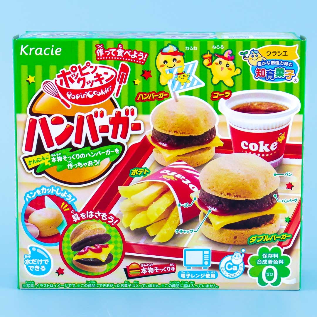 Kracie Popin’ Cookin’ Hamburger Set DIY Candy Kit