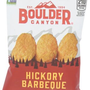 Boulder Canyon – Kettle Hickory BBQ Chips, 1.5 Oz | Pack of 55