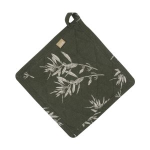 Raine & Humble – Pot Holders Trivets Olives Green