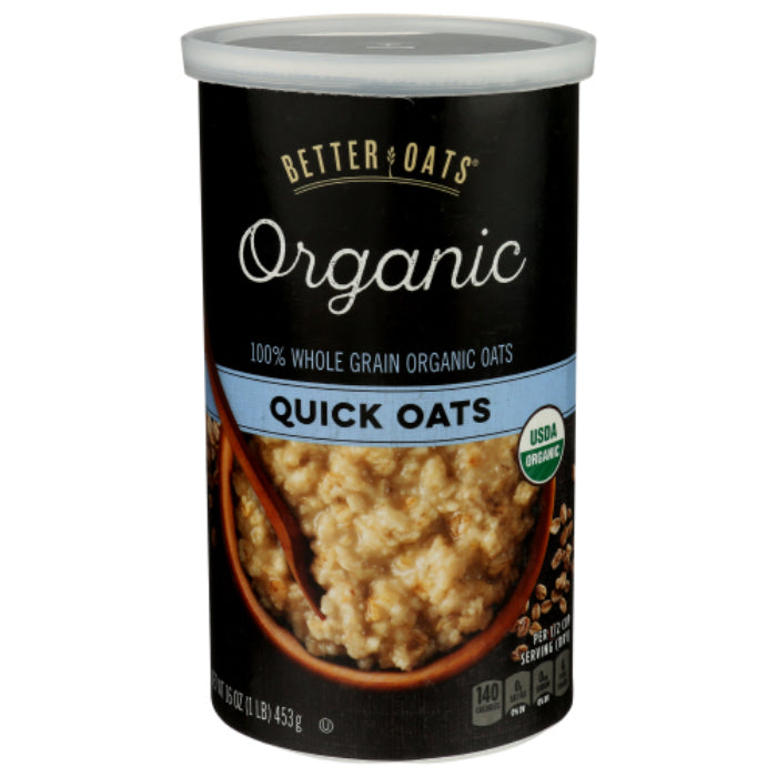 Better Oats – Quick Rolled Oats Organic, 16 oz – Pack of 12