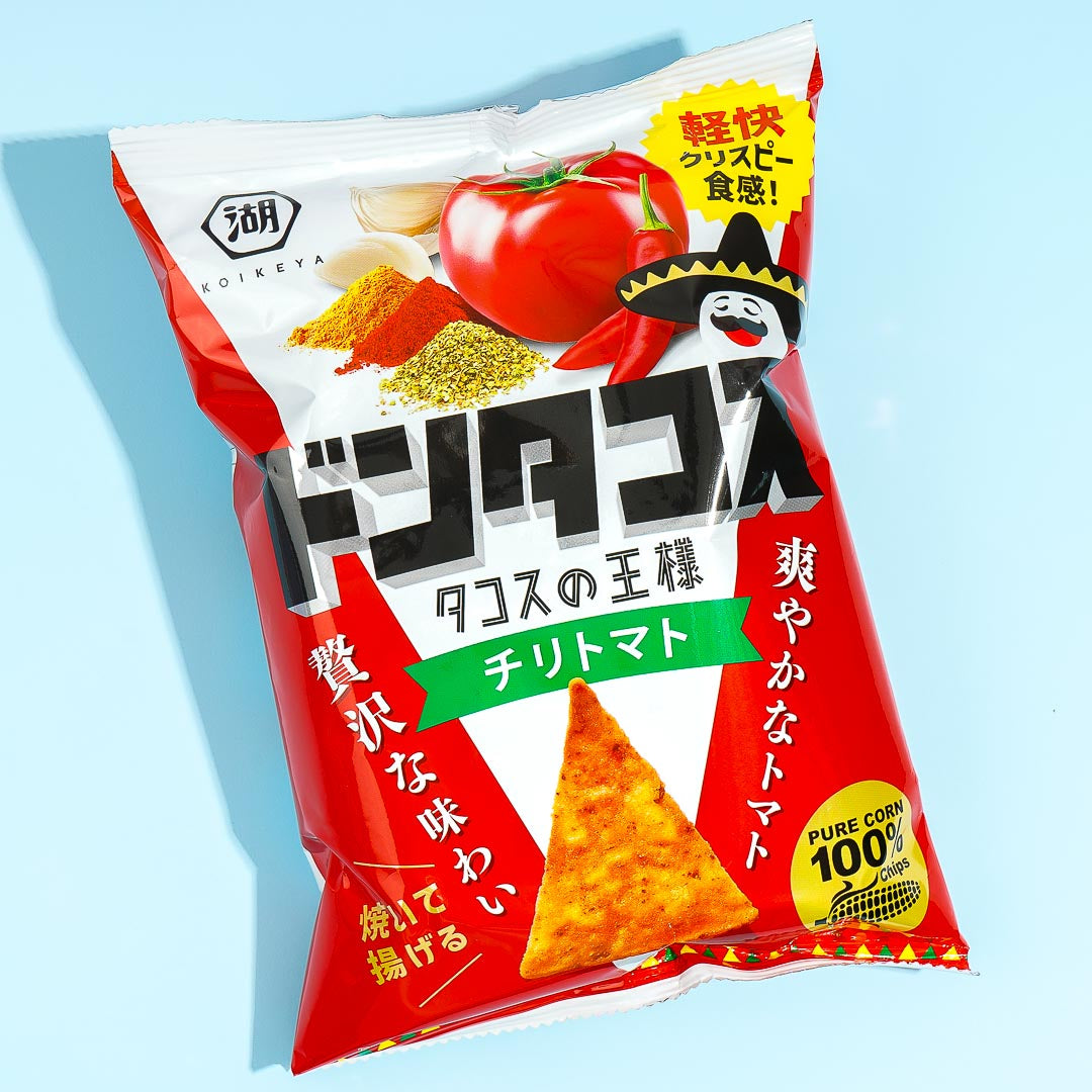 Koikeya Don Tacos Tortilla Chips – Chili Tomato