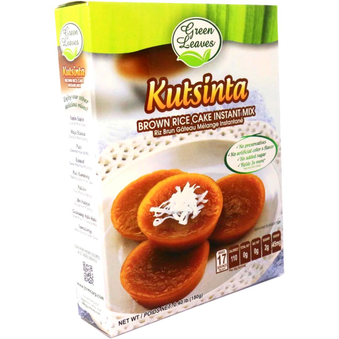 Green Leaves – Kutsinta – Brown Rice Cake – Instant Mix – 180 G