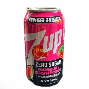 7up Watermelon & Strawberry – Zero Sugar Limited Edition
