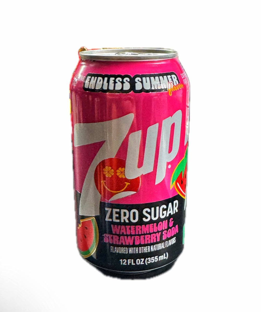 7up Watermelon & Strawberry – Zero Sugar Limited Edition