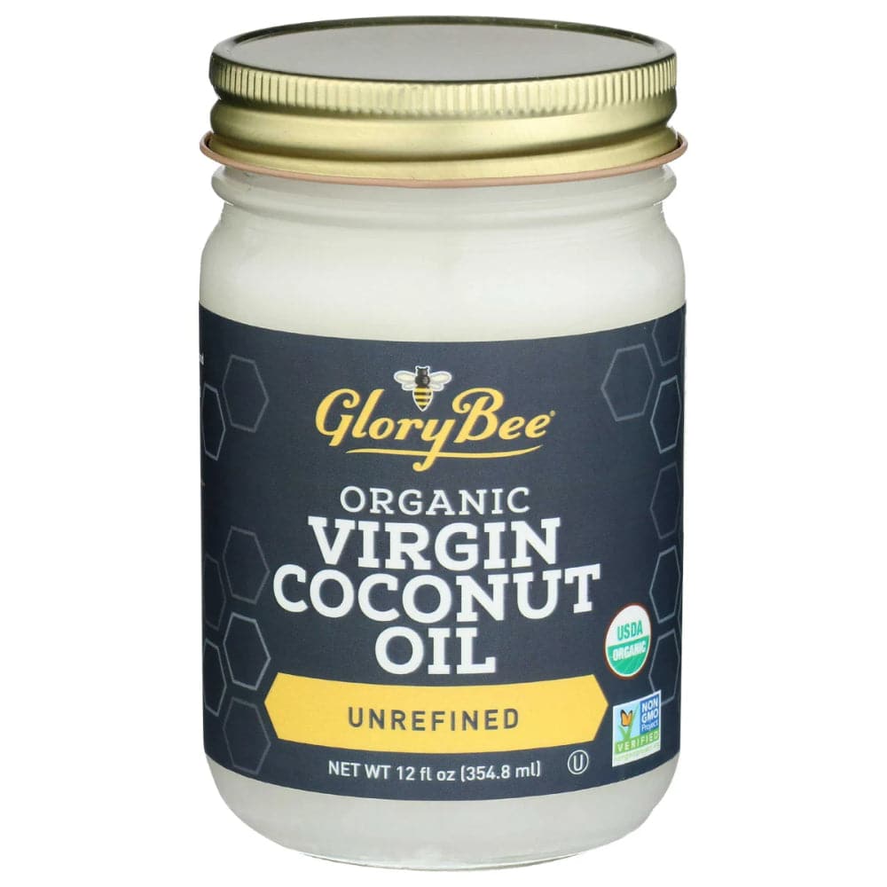 GloryBee – Organic Extra Virgin Coconut Oil, 12 fl oz