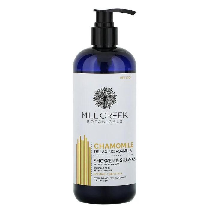 Chamomile Shower & Shave Gel | Mill Creek Botanicals