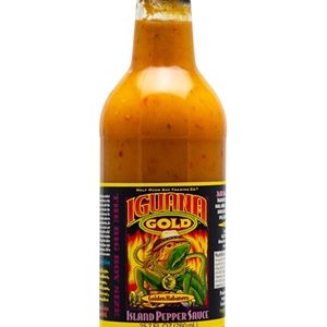 Iguana Gold Golden Habanero Island Pepper Sauce, 25.7oz.