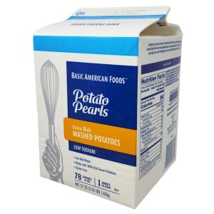 Basic American Foods Low Sodium Mashed Potatoes – 57oz