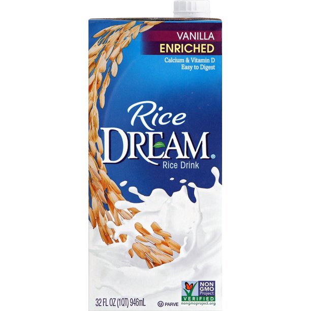 Dream Enriched Rice Beverage: Smooth Vanilla Flavor