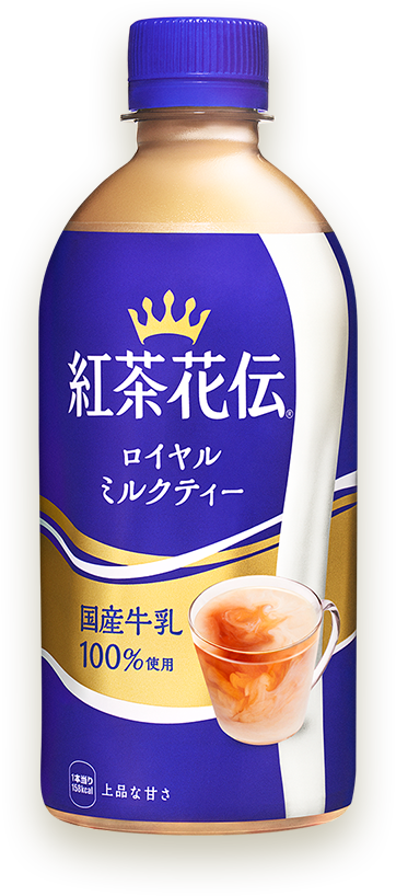 Coca-Cola, Koucha Kaden, Royal Milk Tea, 440ml in a plastic bottle