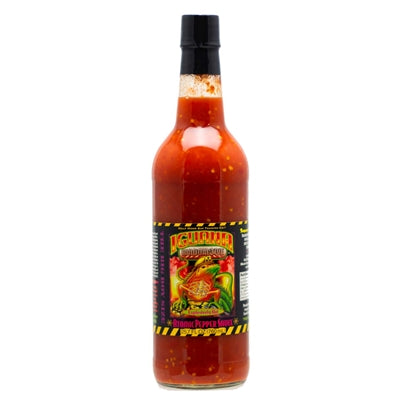 Hot Sauce Iguana Radioactive Atomic Pepper 25.7 oz Heat 8