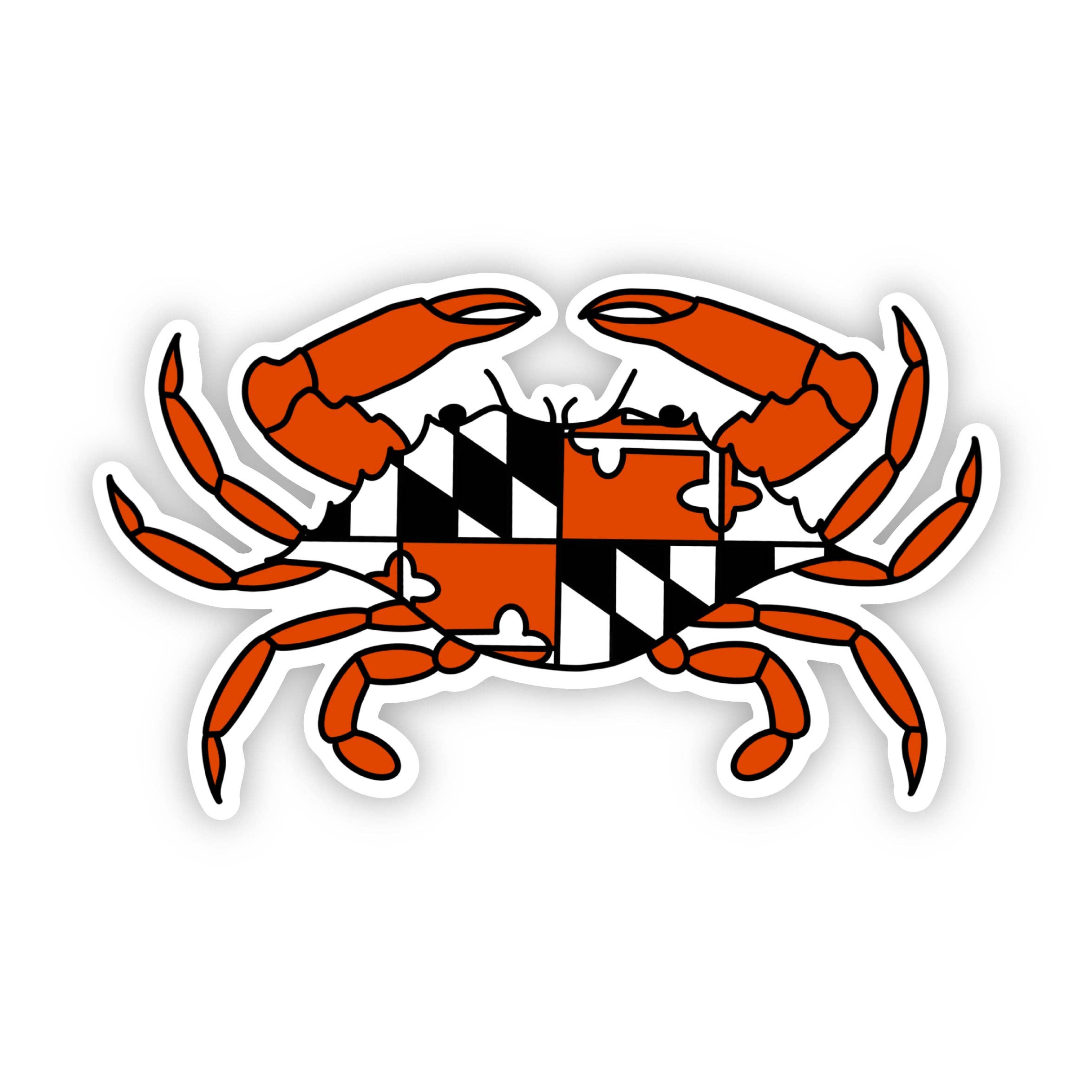 Jami Creates – Baltimore Orioles Baseball Maryland Crab Sticker