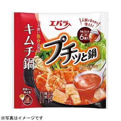 Ebara “Puchitto Nabe”, Kimchi, 6 cups in 1 bag