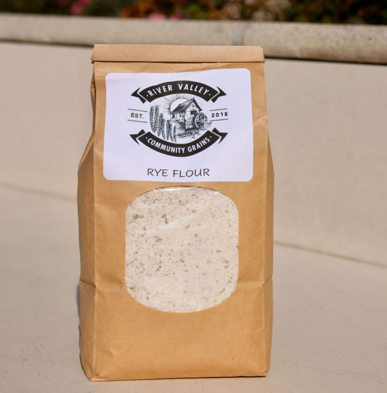 River Valley Community Grains Rye Flour Bag – 6 bags x 2 LB case