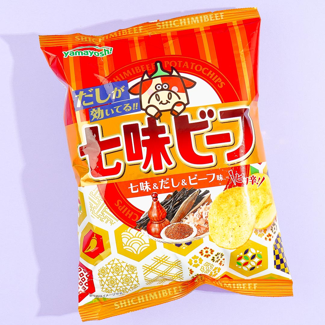 Yamayoshi Potato Chips – Shichimi Beef
