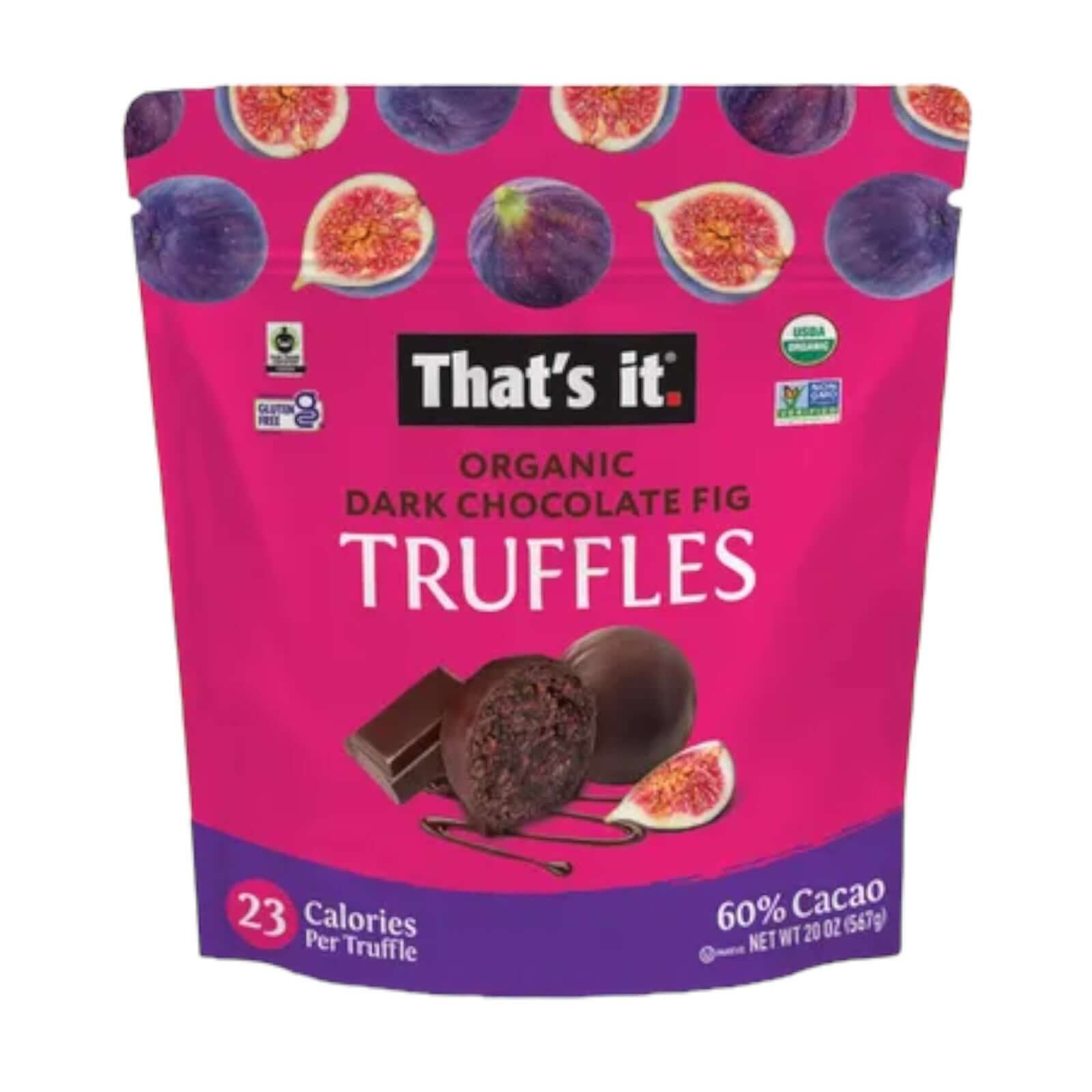 Buy Organic Chocolate Fig Truffles 20 oz | That’s it