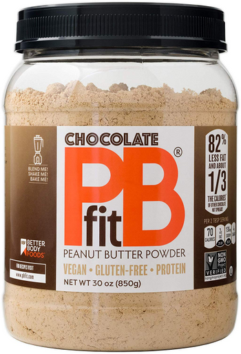 Better Body Foods PB Fit Chocolate Peanut Butter Powder, 30 oz.