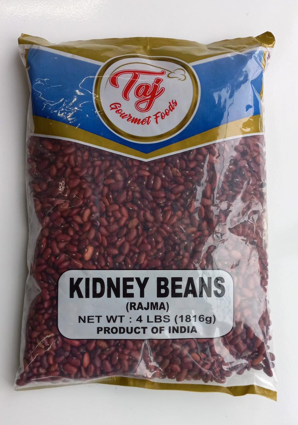 TAJ Kidney Beans, Rajma 4-Pounds