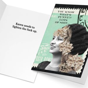 Erin Smith Art – 393 Know What’s funny Greeting Card