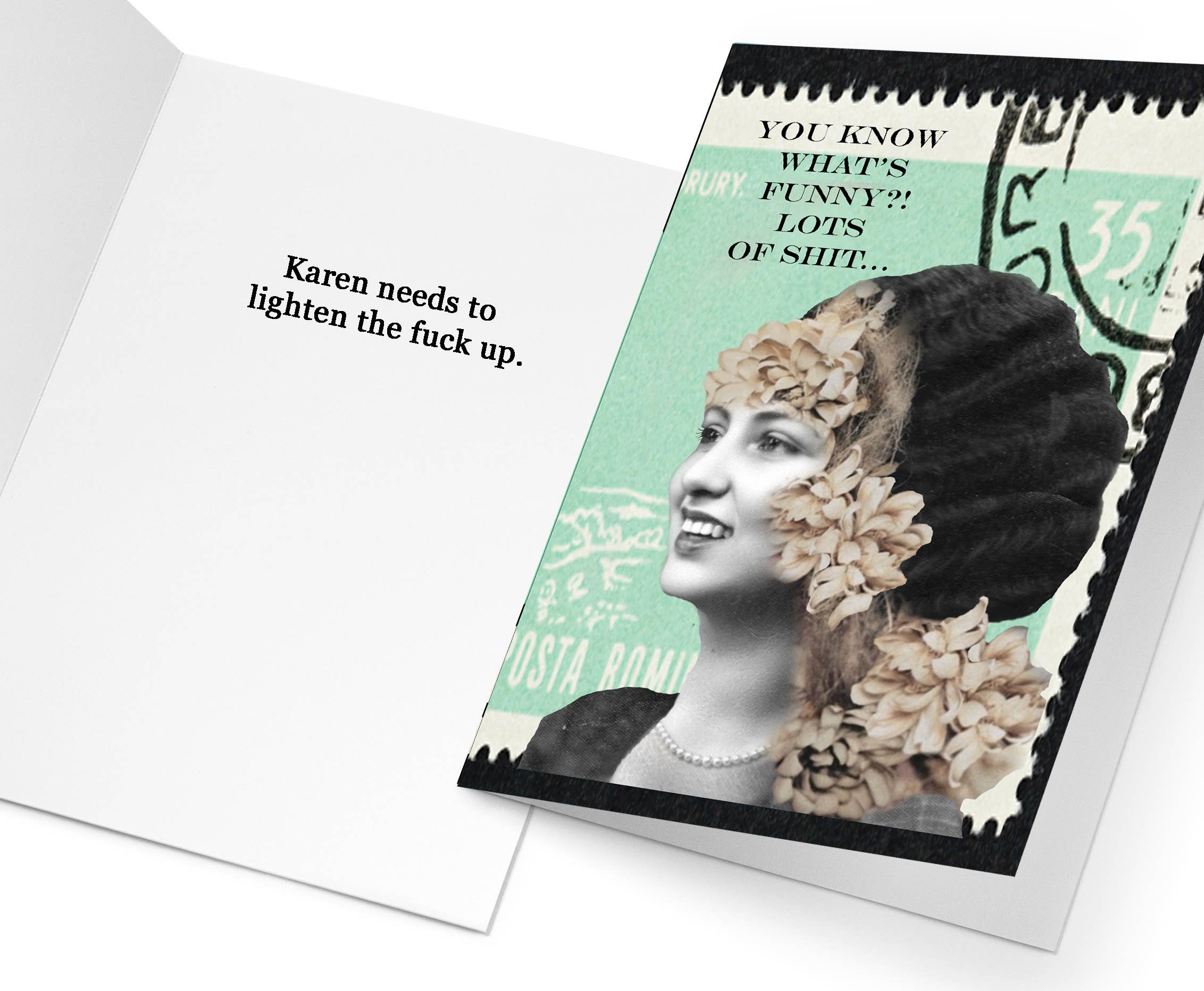 Erin Smith Art – 393 Know What’s funny Greeting Card