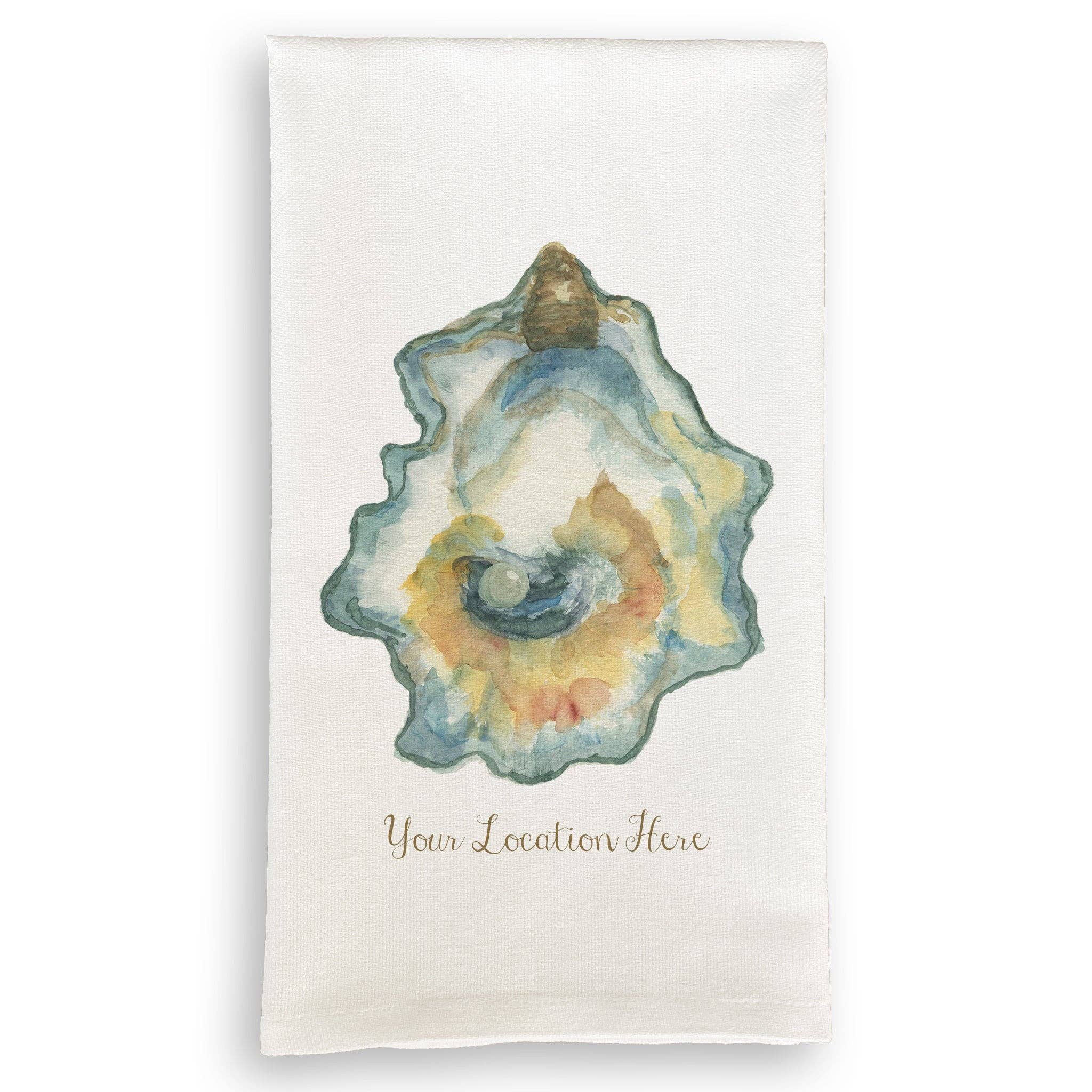 French Graffiti – Watercolor Oyster with Fell’s Point