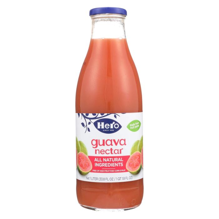HERO NECTAR GUAVA 33.8 FO – Pack of 6