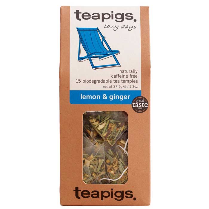 Teapigs – Lemon & Ginger Tea | Buy at PlantX – the one-stop vegan shop