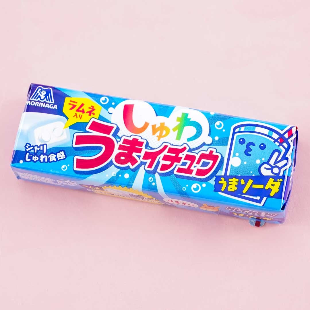 Morinaga Shuwauma Ichu Uma Soda Candy – Clear Soda