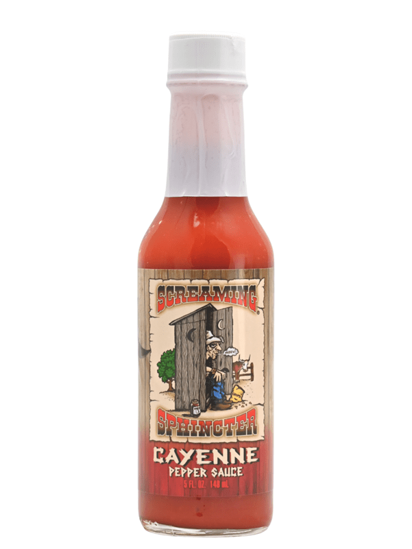 Hot Sauce Screaming Sphincter Cayenne 5 oz Heat 9