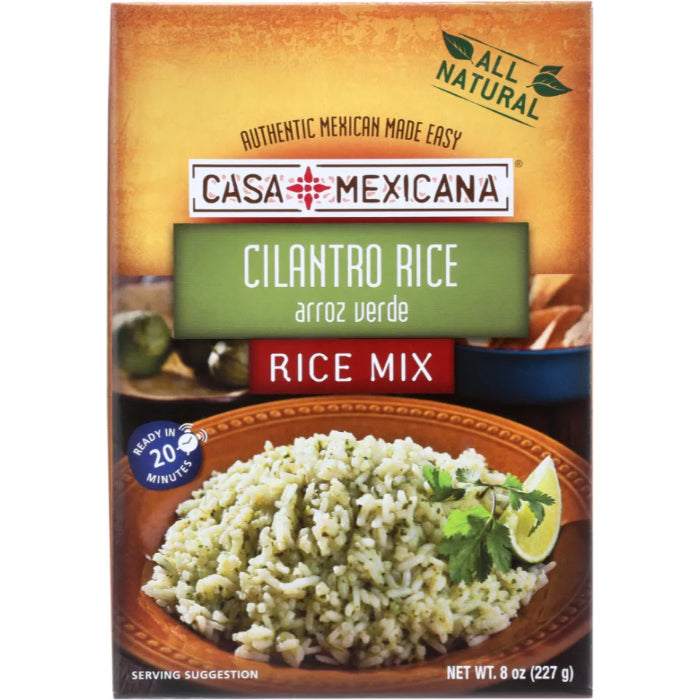 Casa Mexicana – Cilantro Rice Mix, 8 Oz (Pack Of 12)