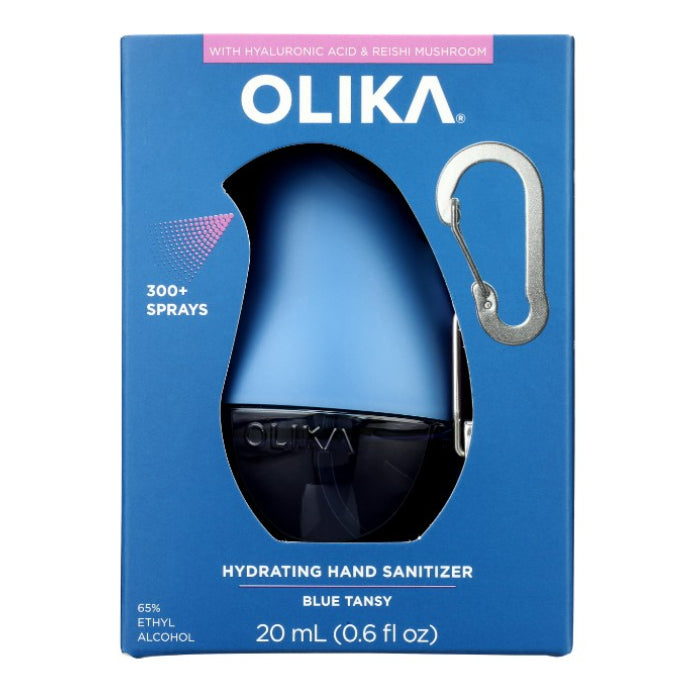 Olika Sanitizer Clip-On Blue Tansy 0.6 FO – Pack of 1