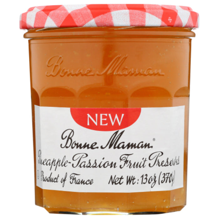 Bonne Maman – Pineapple Passionfruit Preserves, 13 oz (Pack of 6)