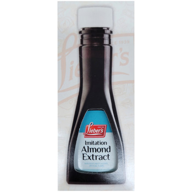 Lieber’s Imitation Almond Extract, Kosher for Passover, 2 Fl oz