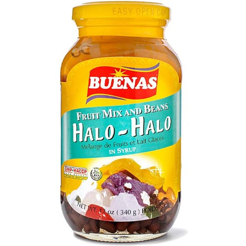 Buenas – Fruit Mix and Beans – Halo Halo in Syrup – 340 G