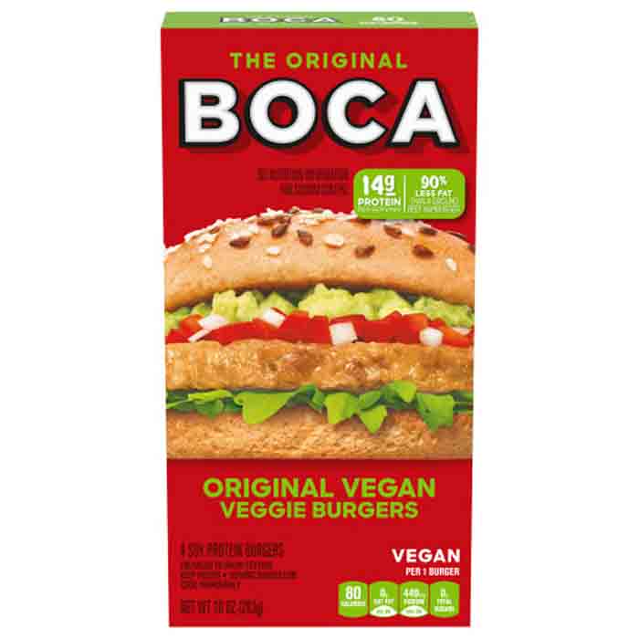 Boca Burgers – Burger, 4 Pack | Multiple Flavors | Pack of 12